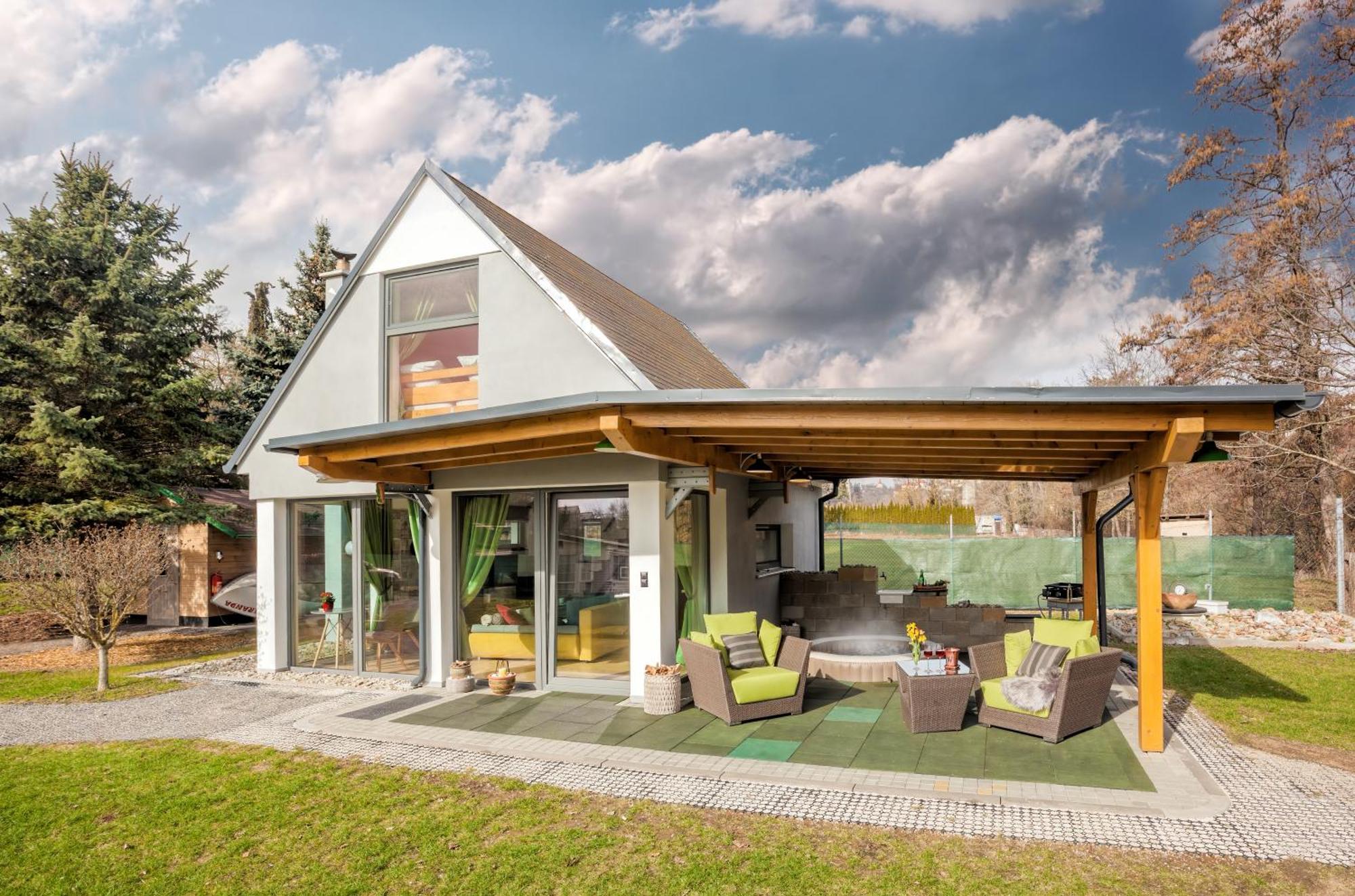 Vilka U Dyje Villa Зноймо Екстериор снимка